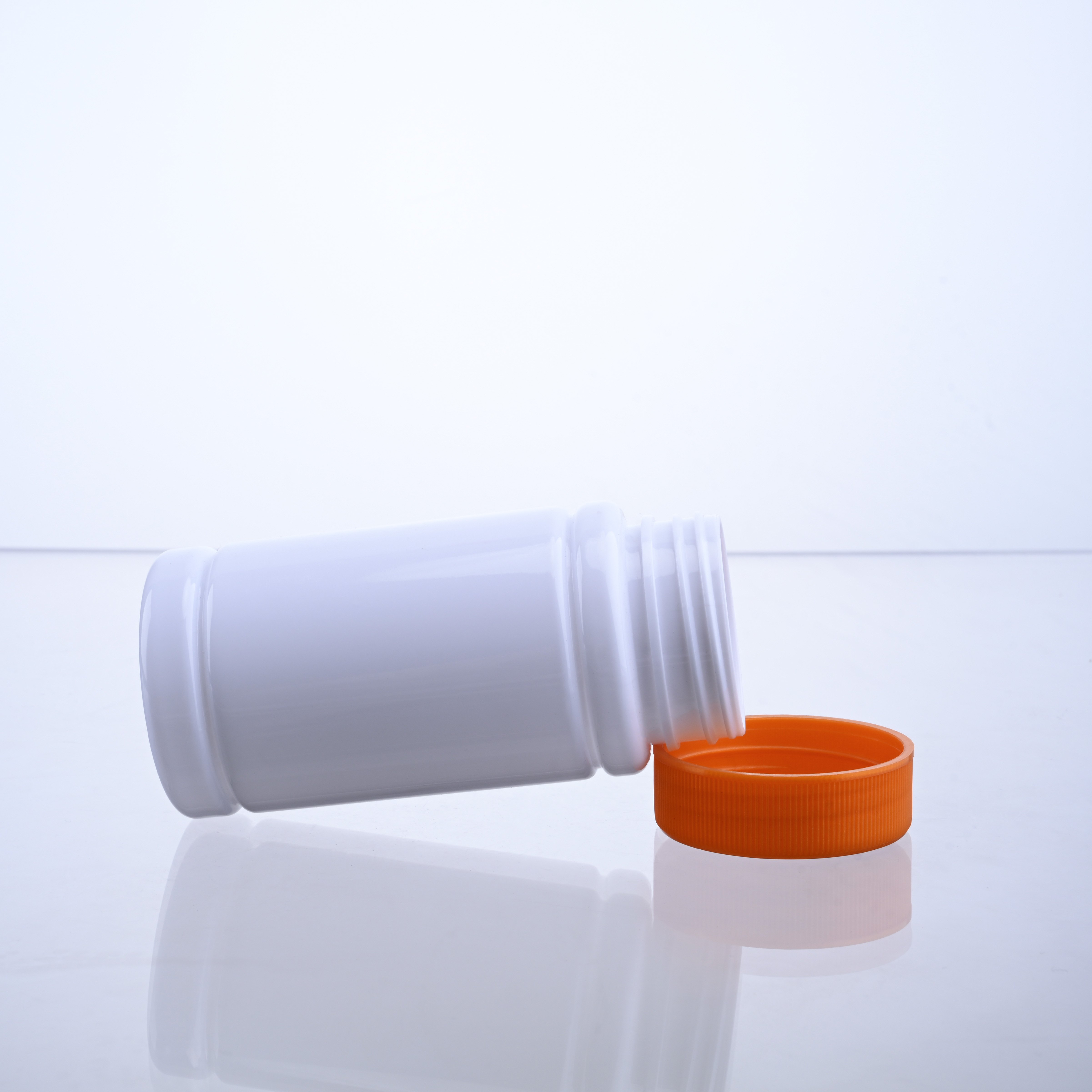 Plastic Bottle For Capsules Tablets Pills Vitamins Supplement Healthcare Frost PS Bottles
