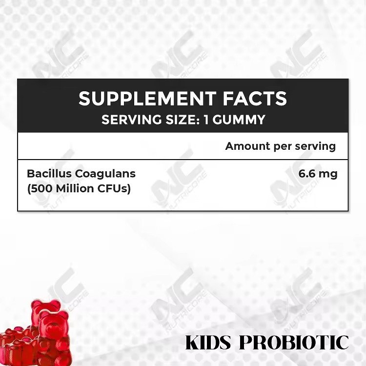 Hot Selling Custom Label/ Private Label Healthcare Supplement for Kids Probiotic Gummies Indian Exporter Adults Pregnant Women