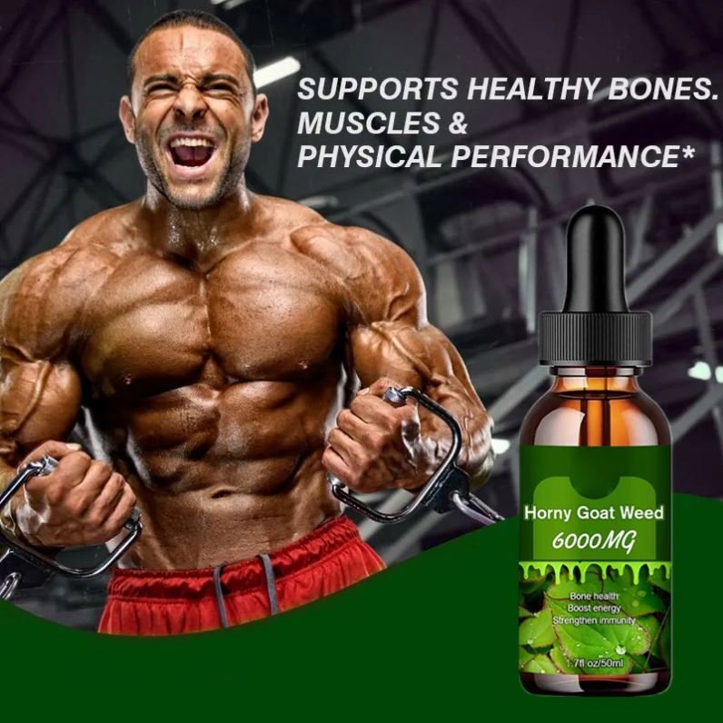 OEM/ODM/OBM Private Label Enhance Immune Booster for Healthcare Supplements Horny Goat Weed Epimedium Drops
