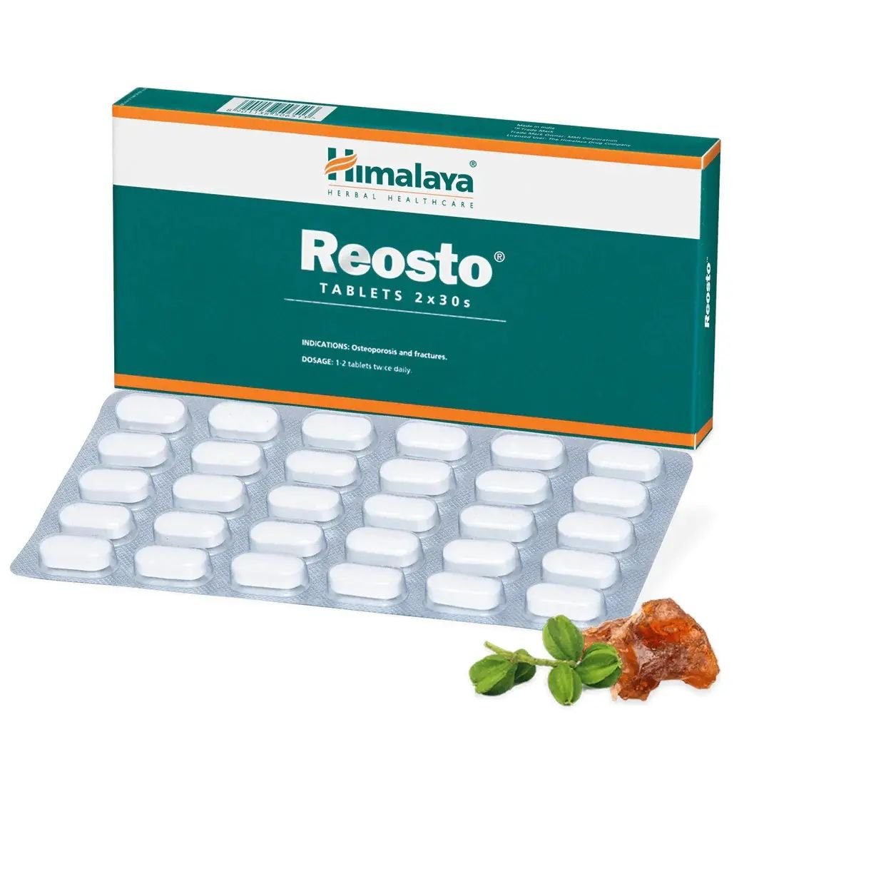 Best Selling Herbal Extract Himalaya Reosto Tablet used as Healthcare Supplement for Good Health from India Manufacturer