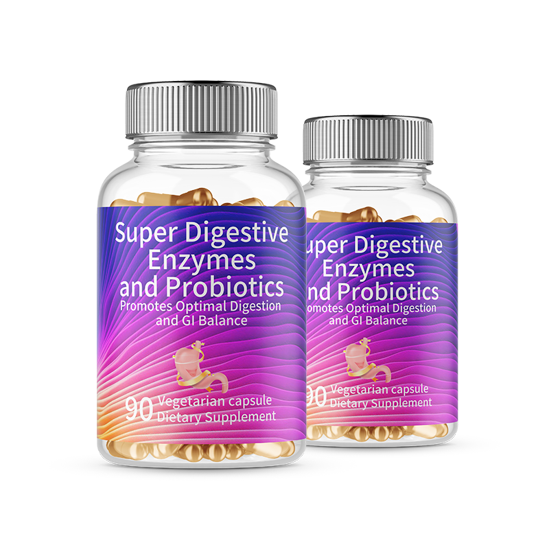Healthcare Supplement Private Label Cleanse Detox Weight Loss Safe Effective Probiotic Digestive Enzyme Capsules