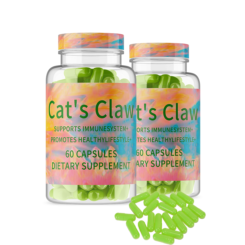 Healthcare Supplement OEM Cat's Claw Capsules Herbal Cat's Claw Extract Capsules Cat's Claw Powder Hard Capsule