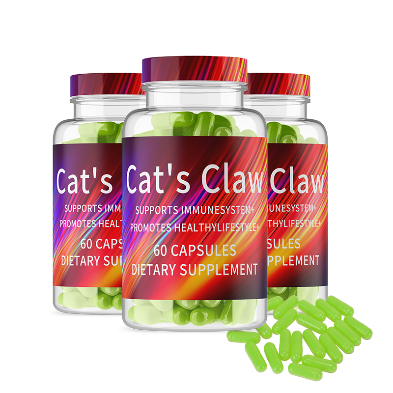 Healthcare Supplement OEM Cat's Claw Capsules Herbal Cat's Claw Extract Capsules Cat's Claw Powder Hard Capsule