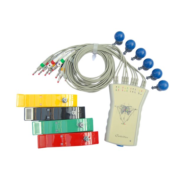 2024 High quality of the White PC pocket ECG pc12lead For Personal clinic health care equipment