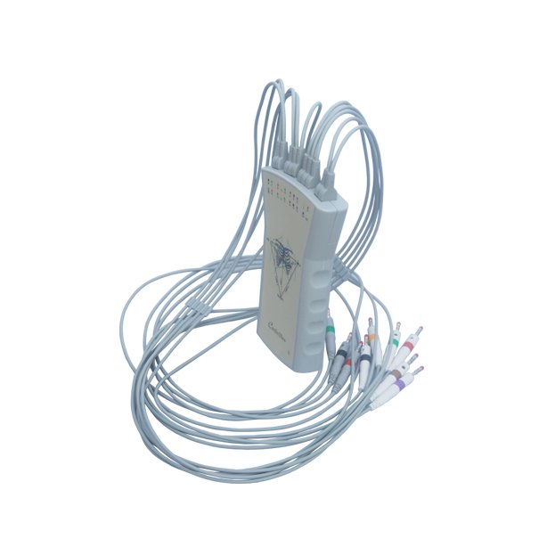 2024 High quality of the White PC pocket ECG pc12lead For Personal clinic health care equipment