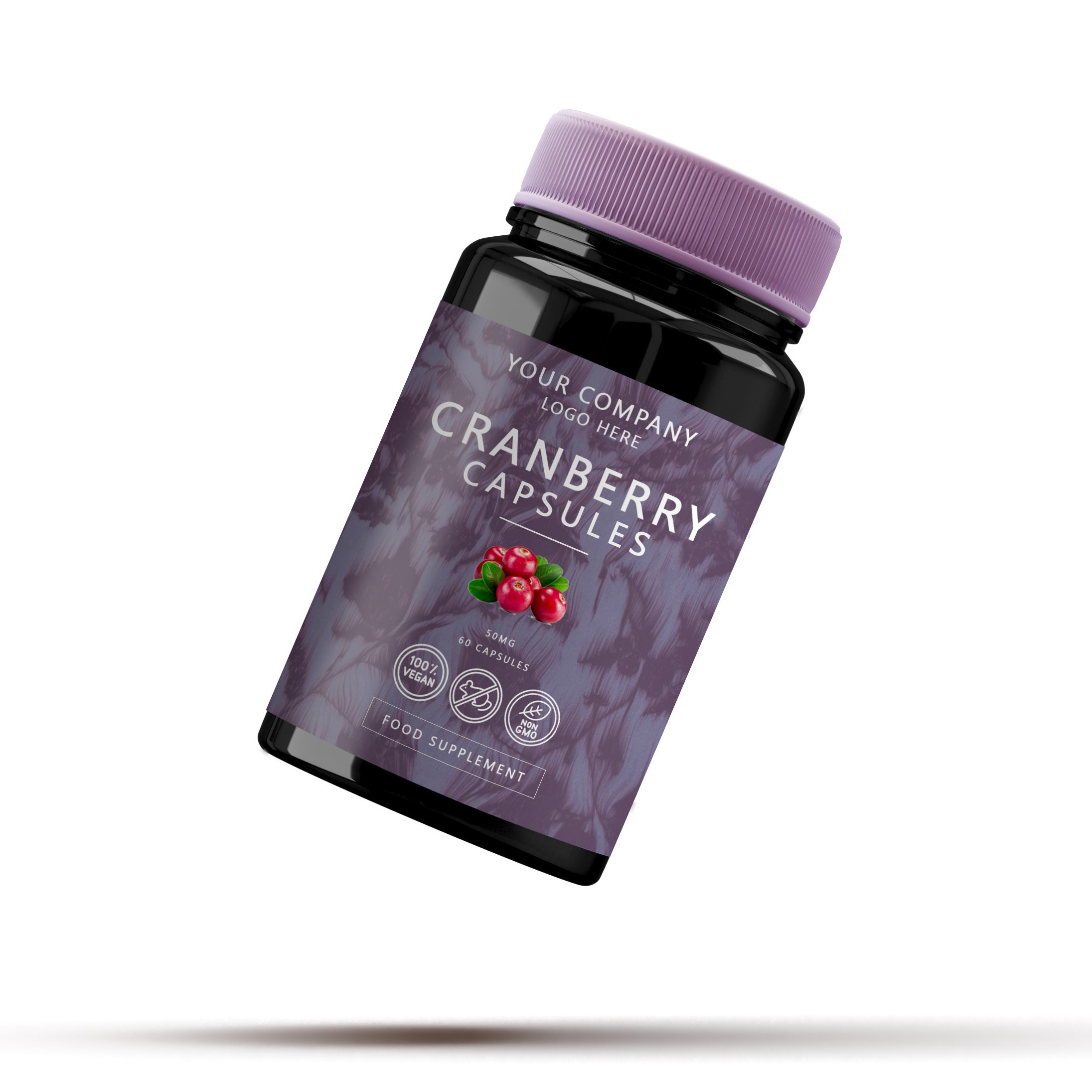 Lifeworth's best-selling sweet cranberry capsules 100% organic fruit extract Trending in 2024 wholesale price for bulk buyer