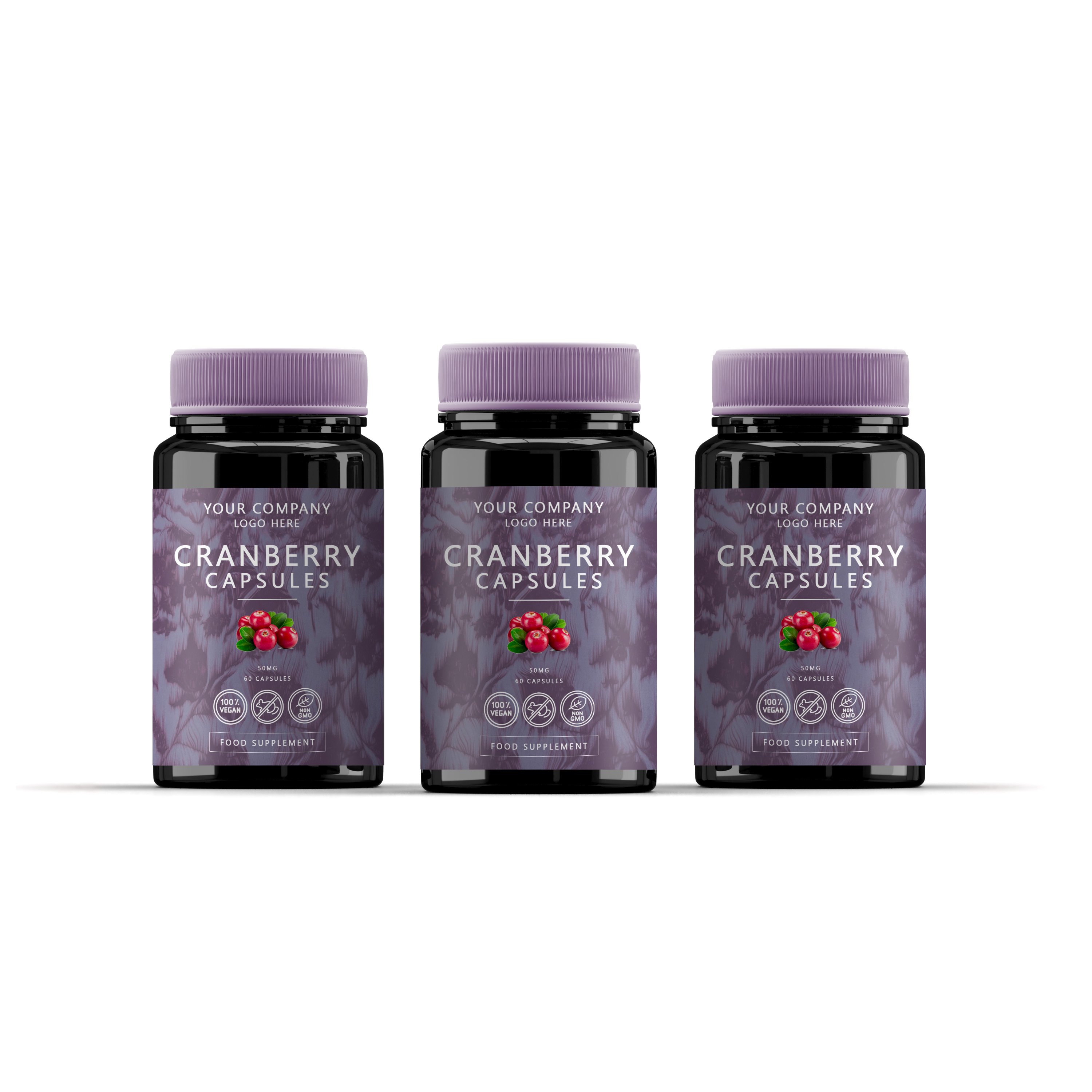 Lifeworth's best-selling sweet cranberry capsules 100% organic fruit extract Trending in 2024 wholesale price for bulk buyer