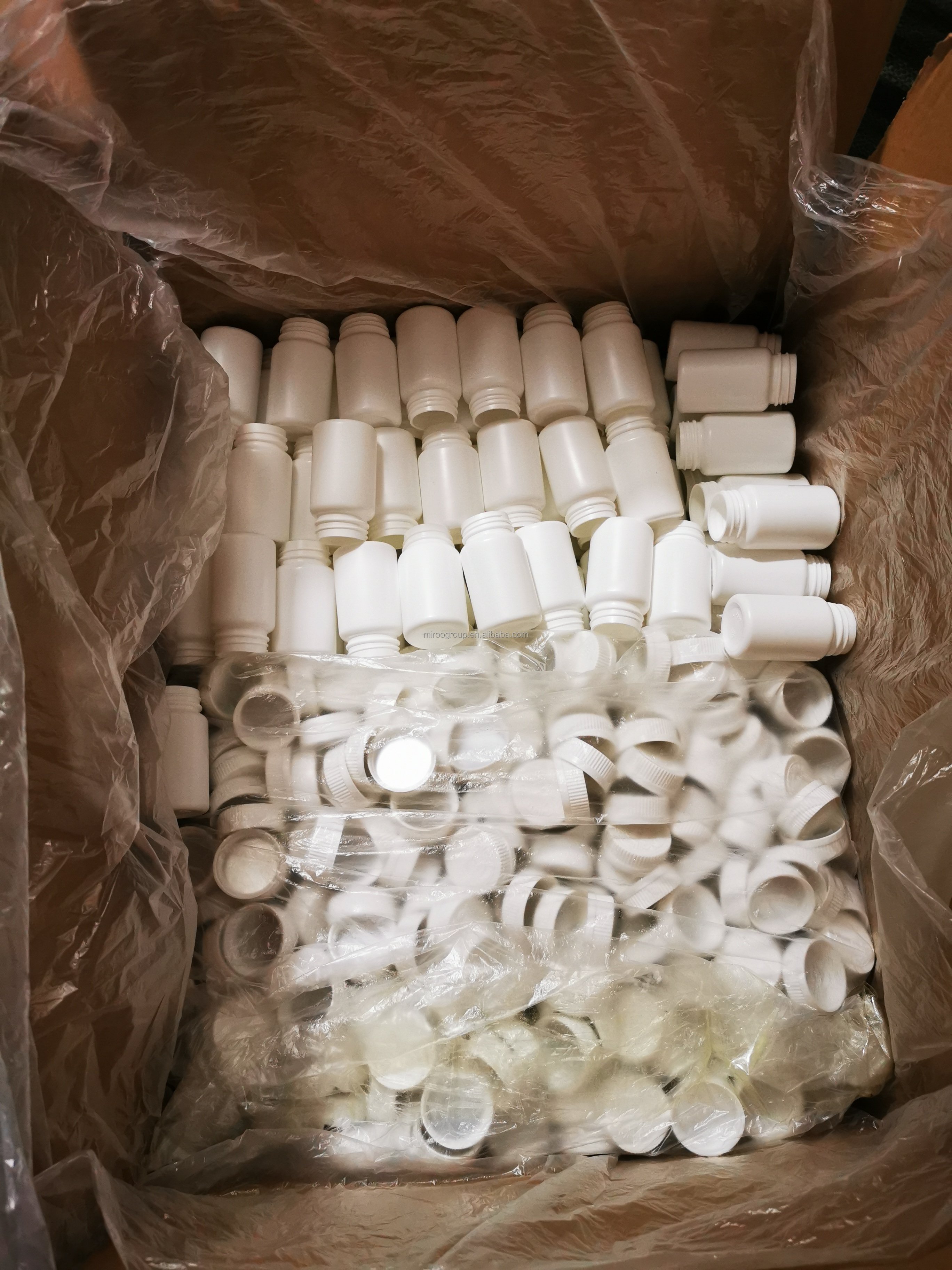 Manufacturer free samples 150ml 175ml 200ml 300ml PE empty child proof cap plastic vitamin pill bottles from China