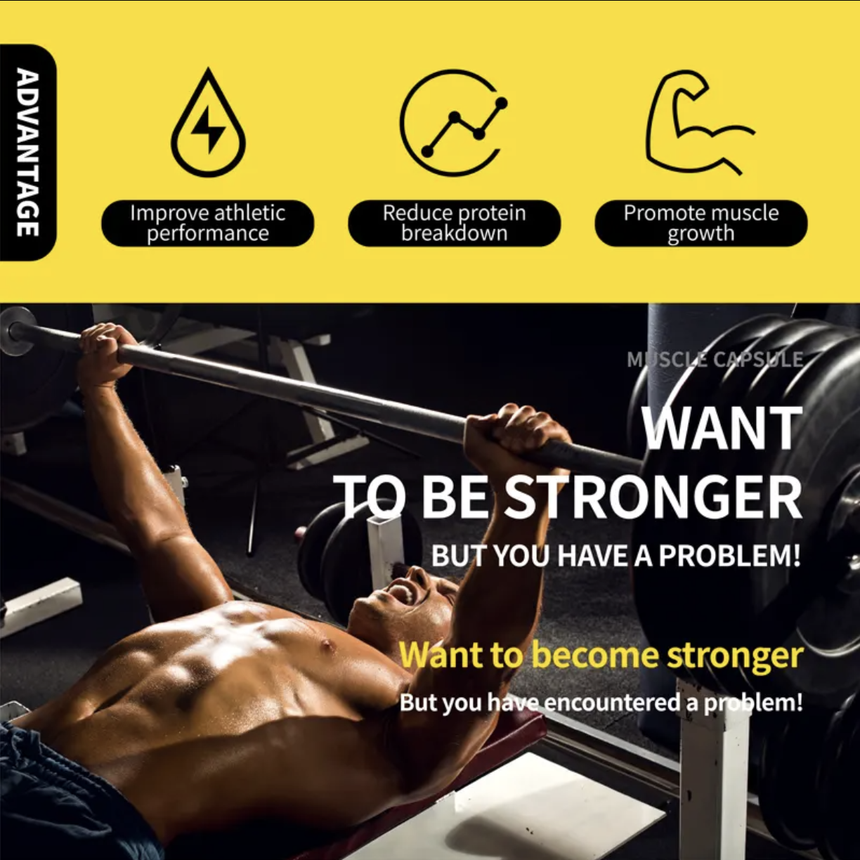 Hot Sale Male enhancement Supplement Testosterone Capsules Healthcare Supplement Testosteron Booster Capsules