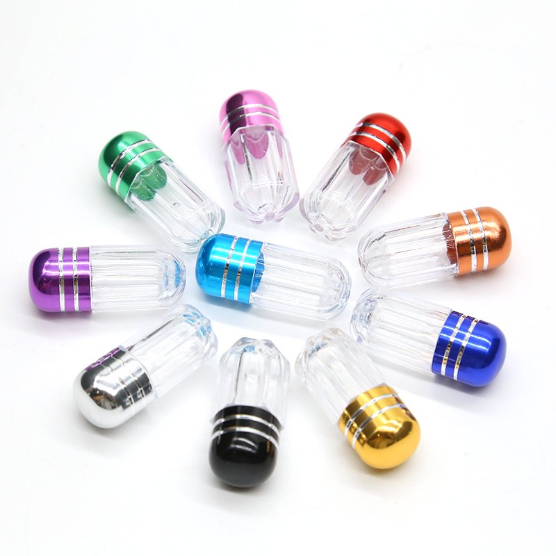 Empty Small Plastic Single Capsule Packaging Bottles for Healthcare Supplement