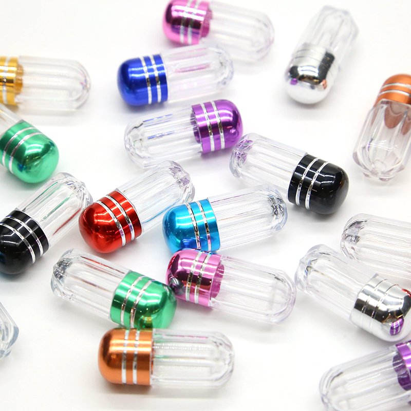Empty Small Plastic Single Capsule Packaging Bottles for Healthcare Supplement