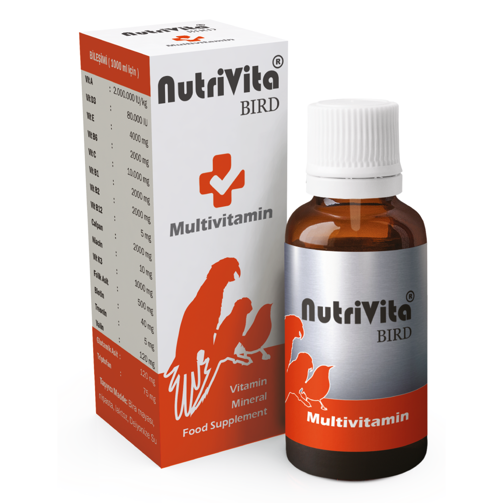 NutriVita Rodent Breeds Vit Feed Premix (12 PCS) Rabbit Hamster Pet Healtcare Supplement