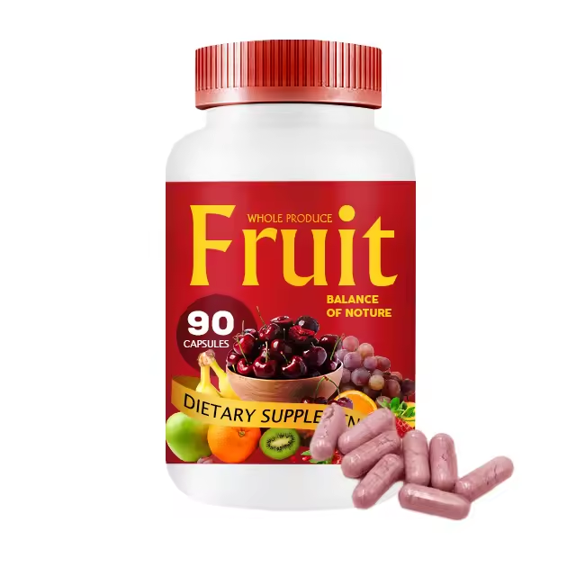 OEM/ODM Healthcare Supplement Fruits and Veggies Supplement Superfood Balance Nature Fruit And Vegetable Capsules