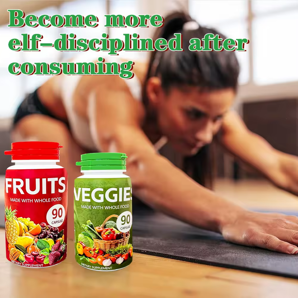 OEM/ODM Healthcare Supplement Fruits and Veggies Supplement Superfood Balance Nature Fruit And Vegetable Capsules