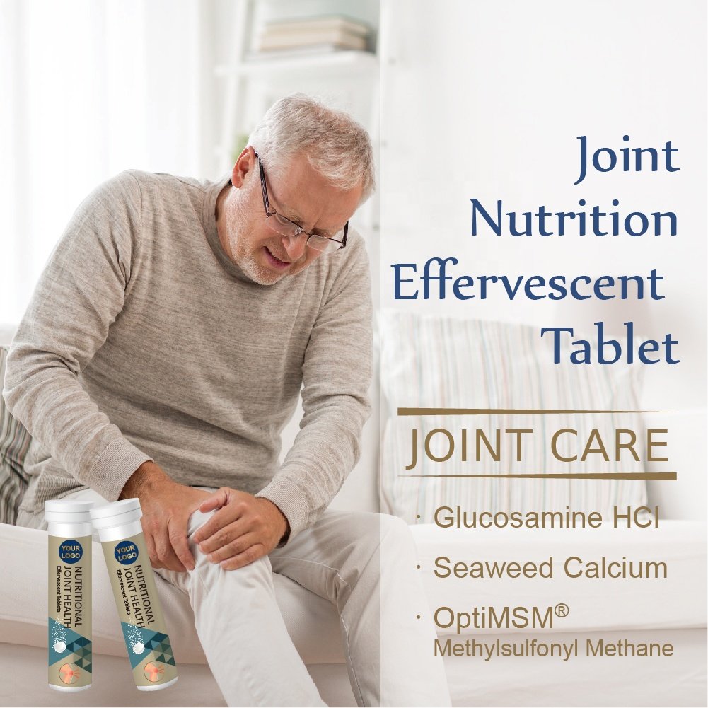 OEM ODM Private label Joint nutrition healthcare supplement effervescent tablets
