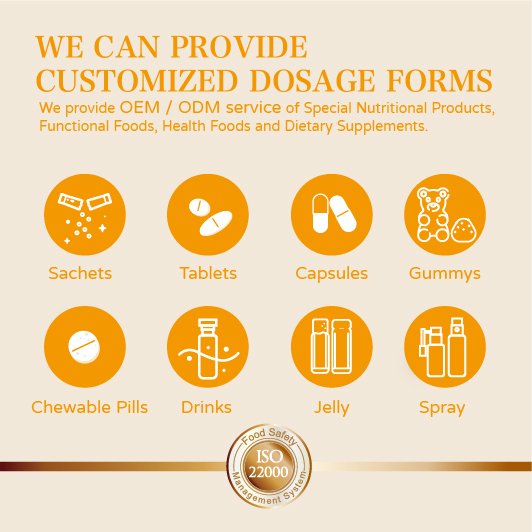 OEM ODM Private label Joint nutrition healthcare supplement effervescent tablets