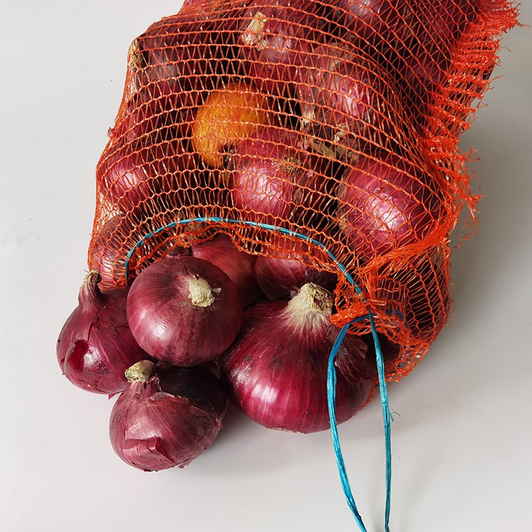 Customized Wholesale mesh bags 42x60 poland plastic net for onion bags 50kg hdpe mesh bag for vegetable and fruit