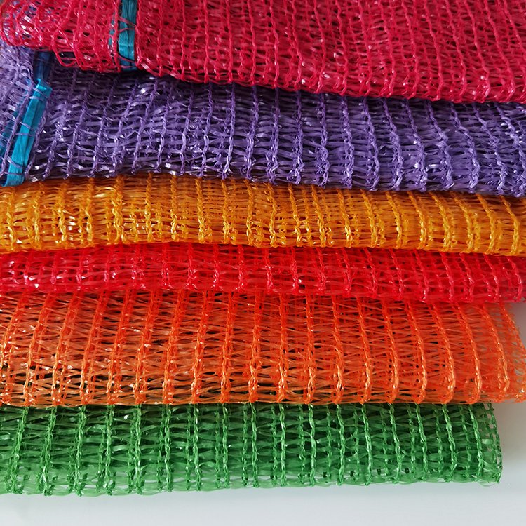 Customized Wholesale mesh bags 42x60 poland plastic net for onion bags 50kg hdpe mesh bag for vegetable and fruit