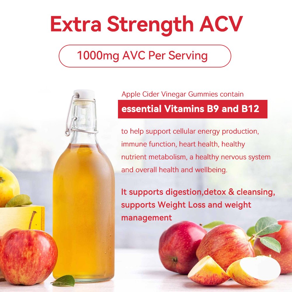 Chinaherbs private label Organic keto Apple Cider Vinegar Gummies detox slimming flat tummy healthcare supplements