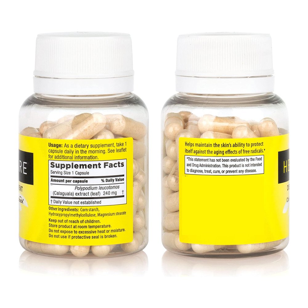 Brand OEM | Healthcare Skin Care Dietary Supplement 240mg Herbal Extract Pills Antioxidant Rich Formula with 60 Veggie Capsules