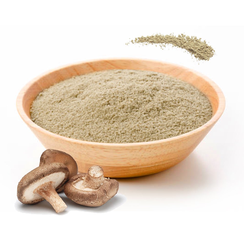 Organic Shiitake mushroom extracts powder wholesale bulk health care supplement