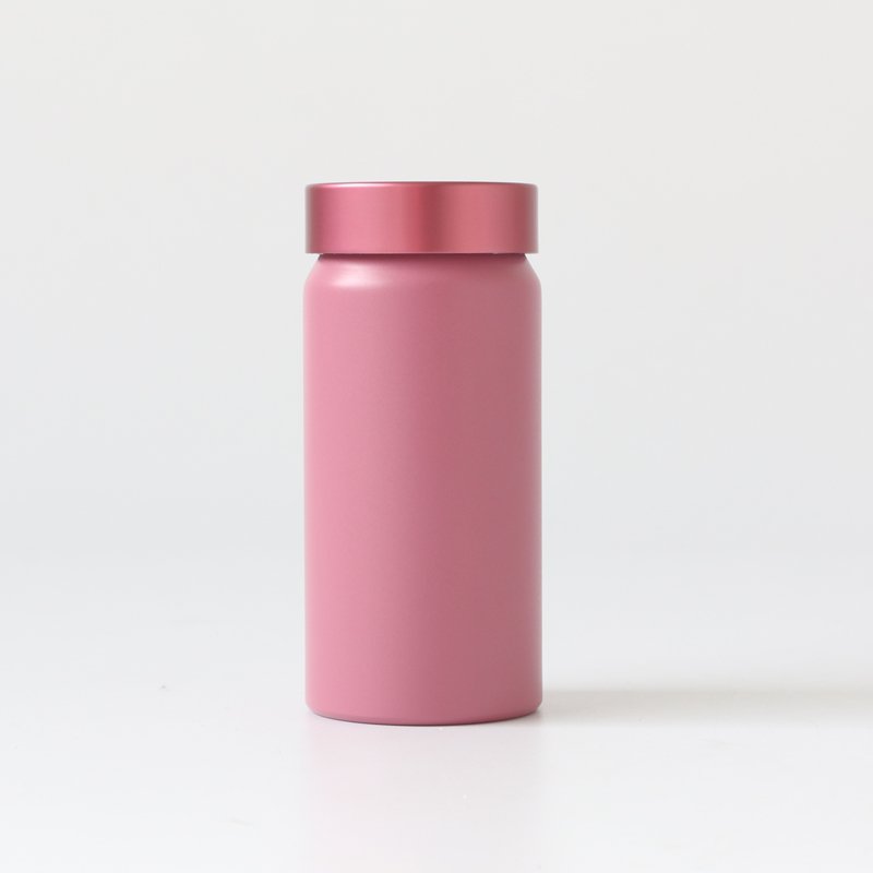 Factory direct customized recyclable aluminum bottle 150cc 200cc for anti-aging healthcare supplement capsules bottle packaging