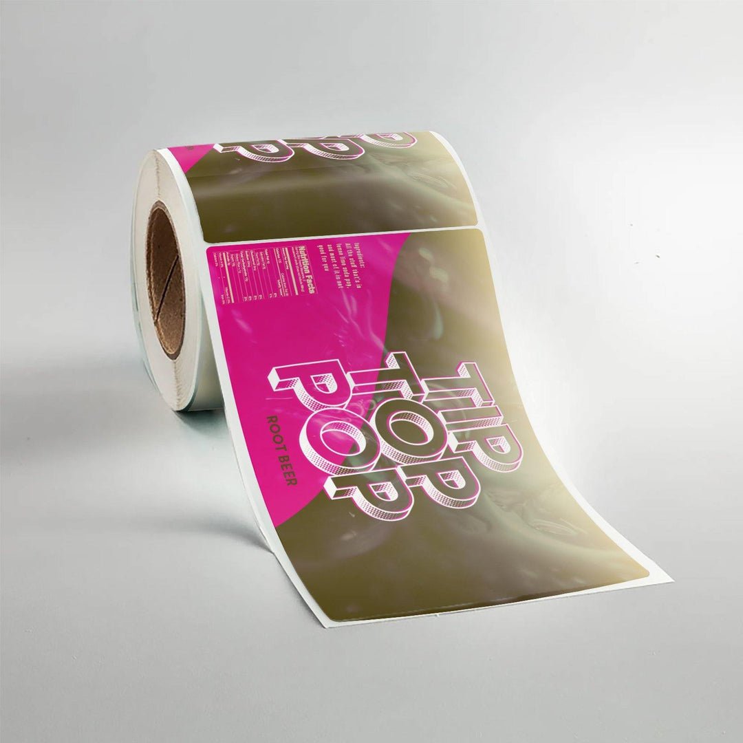 custom private water resistant printing roll healthcare supplement label sport nutrition label sticker