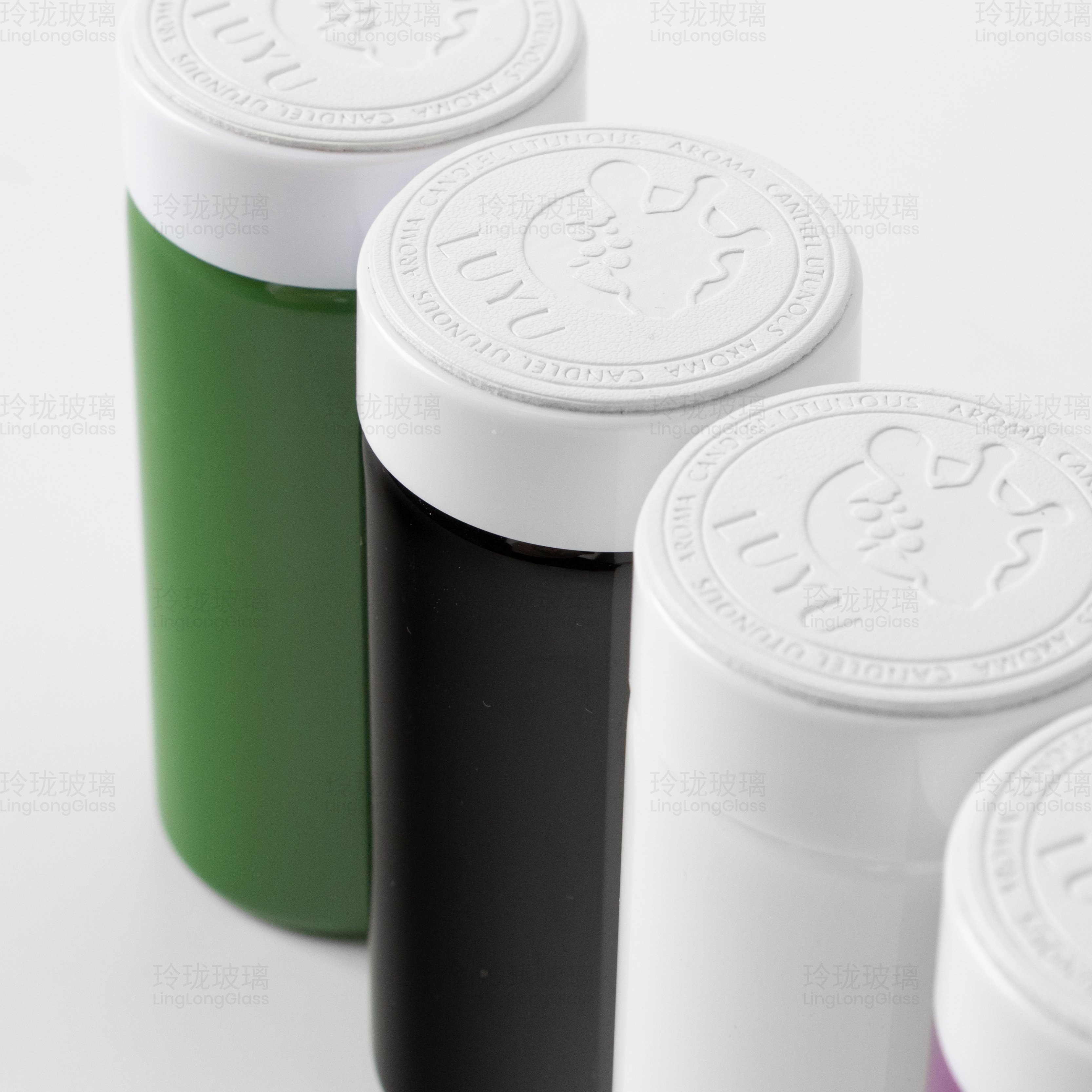 Custom Biodegradable packaging glass Bottle for pill bottle gummy vitamins Healthcare Supplement container