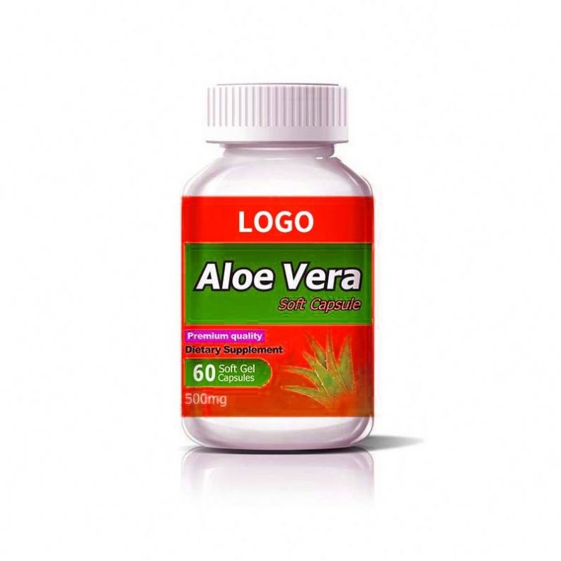 Healthcare Supplement Natural Slim Dietary Beauty Aloe Vera Softgel Capsule