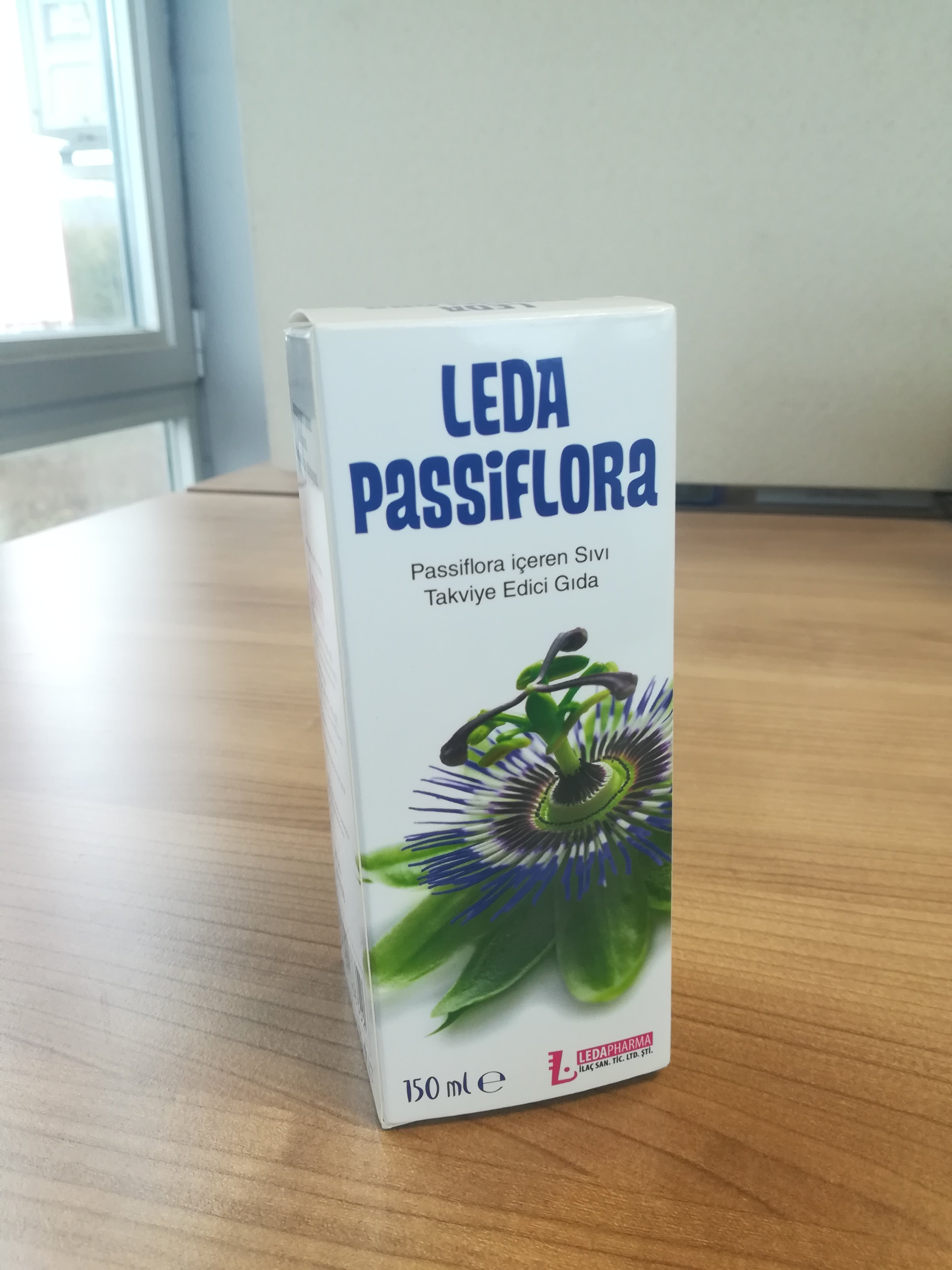 Product - Food Supplement - LEDA PASSIFLORA 150 ML SYRUP TR Turkey Adults LP Herbal Supplements 2 Times Daily 36 Months 24months