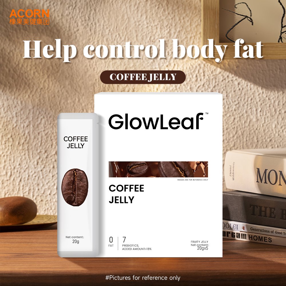Custom Weight control loss management Healthcare Food Jelly Stick Reduce calorie absorption Coffee Jelly Stick slimming food