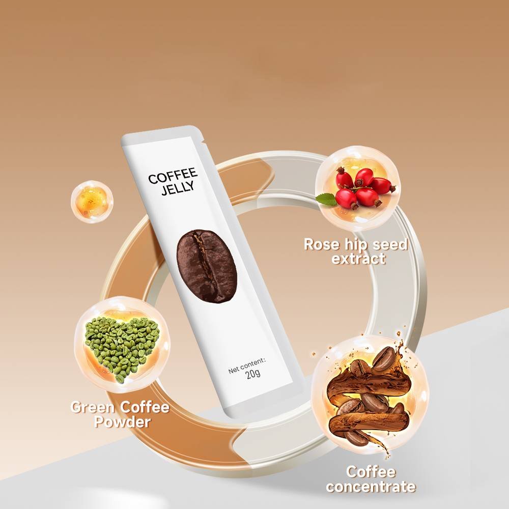 Custom Weight control loss management Healthcare Food Jelly Stick Reduce calorie absorption Coffee Jelly Stick slimming food