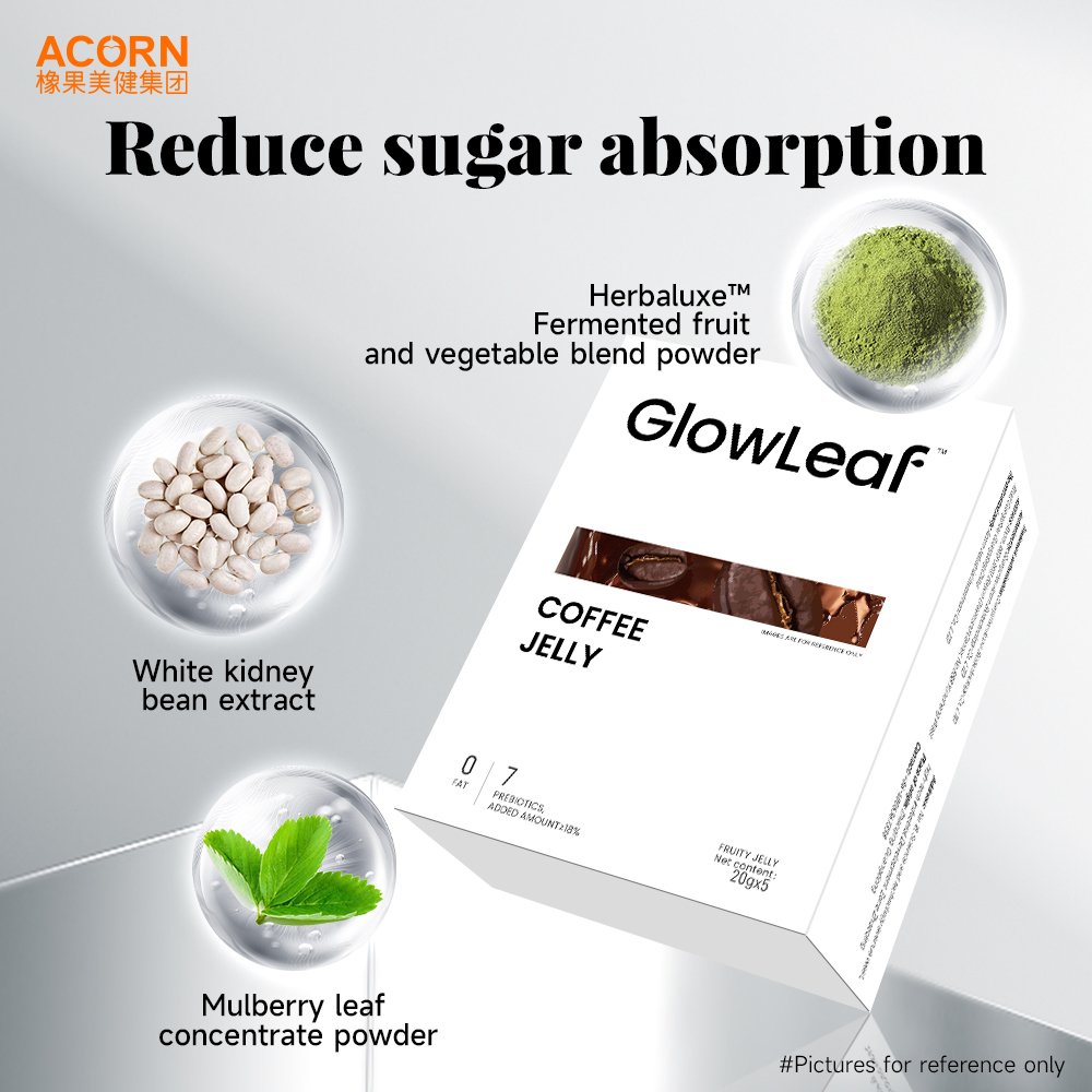 Custom Weight control loss management Healthcare Food Jelly Stick Reduce calorie absorption Coffee Jelly Stick slimming food