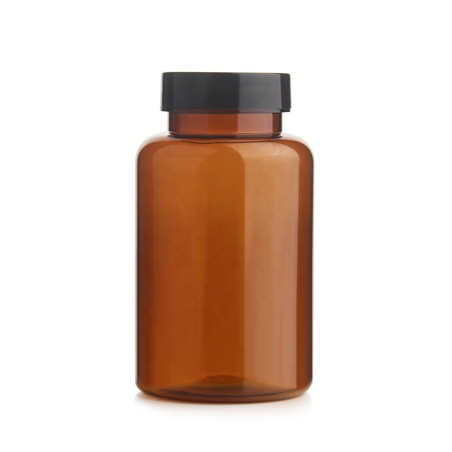 custom biodegradable 100ml pill plastic bottle gummy vitamins healthcare supplement container for capsule