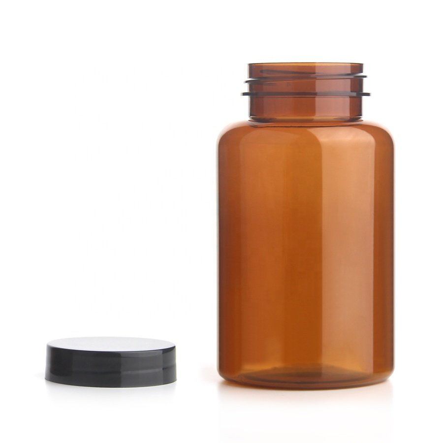 custom biodegradable 100ml pill plastic bottle gummy vitamins healthcare supplement container for capsule