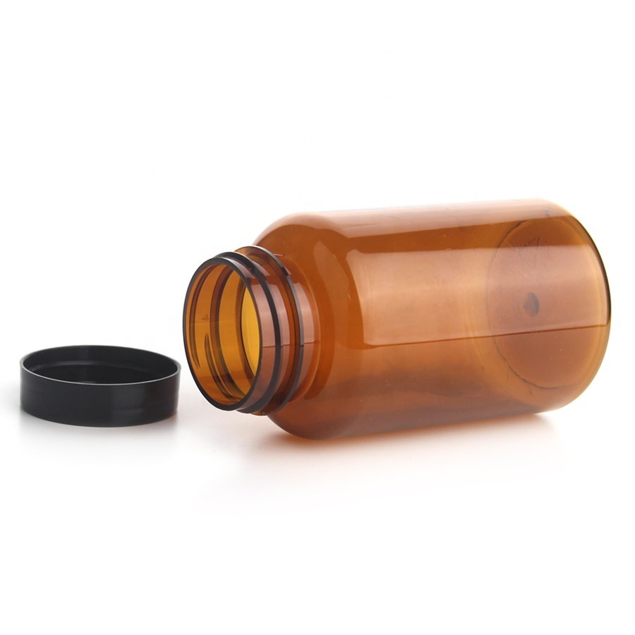 custom biodegradable 100ml pill plastic bottle gummy vitamins healthcare supplement container for capsule