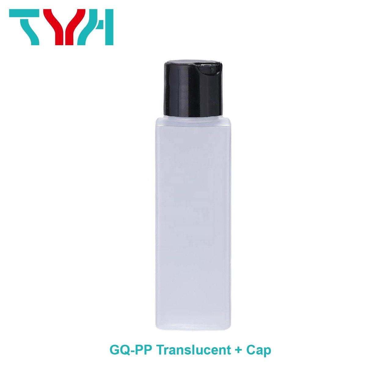 200ml Eco Friendly PP Translucent Square Plastic Empty Bottle with Pump Sprayer Cap Lid (GQ200-1-PP)