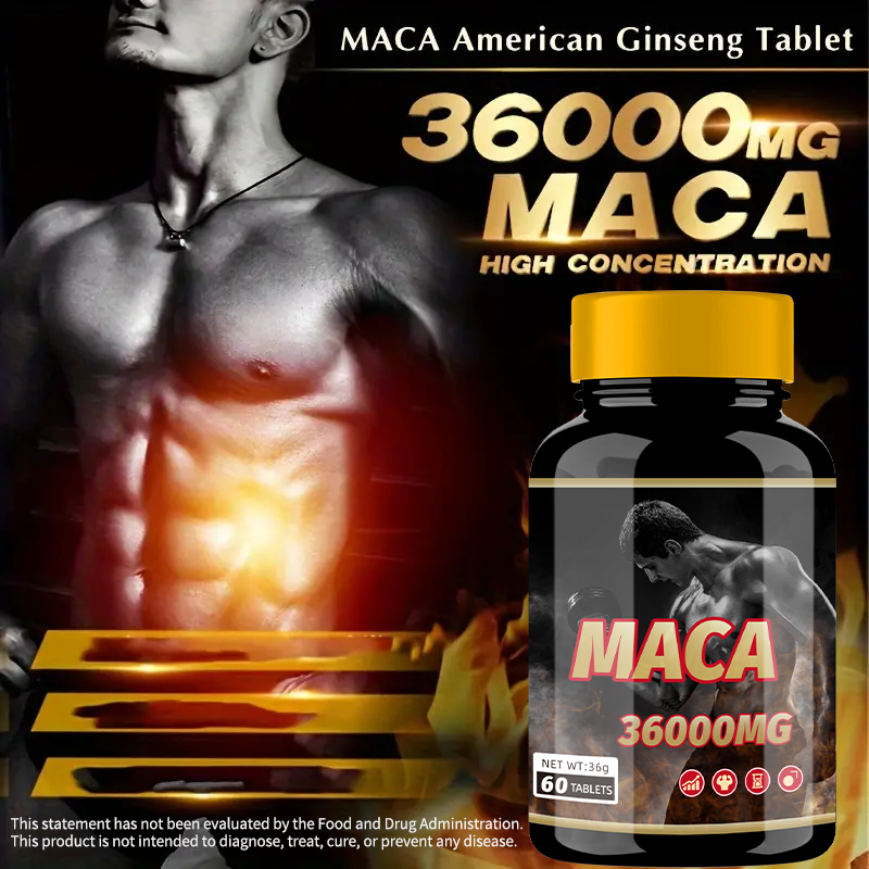 Supplement Private Label Maca Root Extract Powder Strong Man Supplement Black Maca Root Capsules