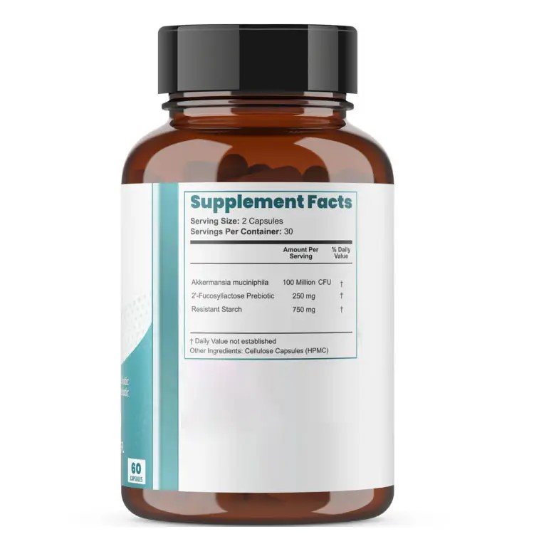 Popular Product OEM Best Prebiotic Supplements 60 100 Billion Compound Probiotic Capsule For Women's Health