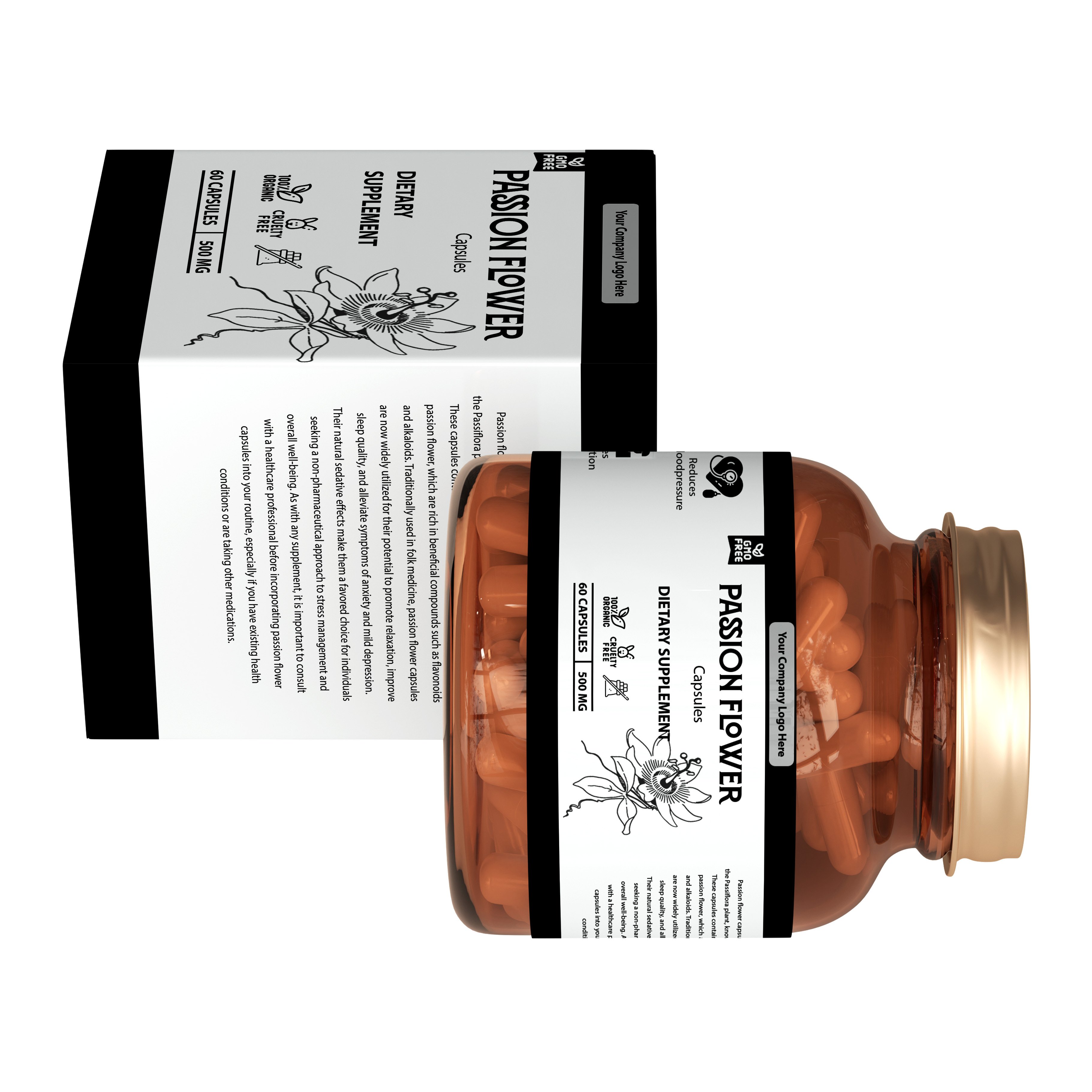 OEM Dietary supplement Passion flower for powerful stress relief 100% natural & organic Hot sale herbal extract at factory price
