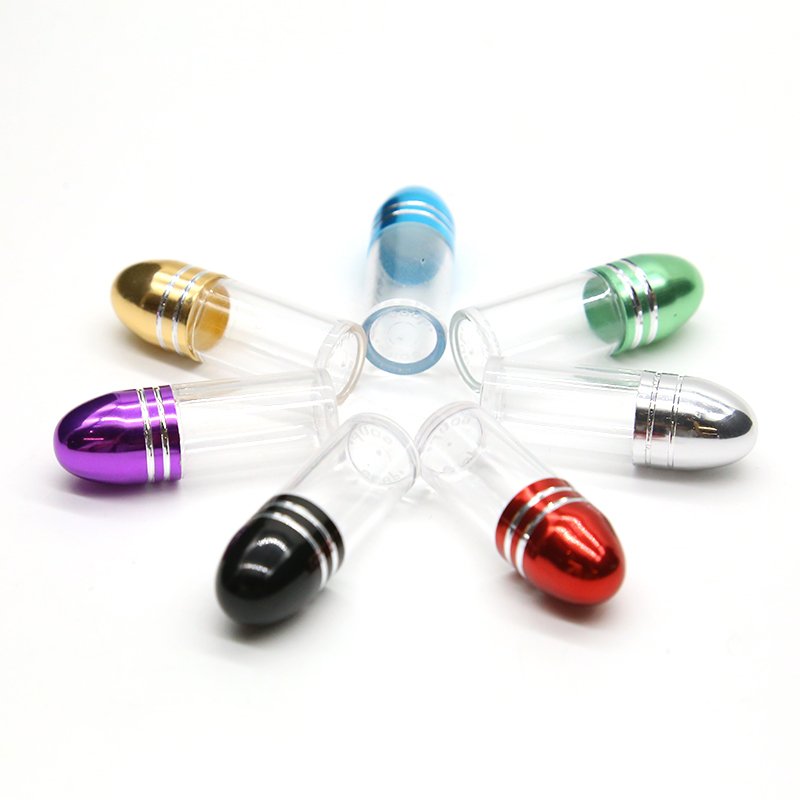 healthcare supplement mini plastic PS Sexual enhancement Capsule packaging bottles