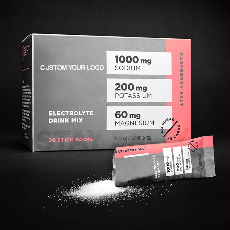 Amazon Hot Hydration Electrolyte Packs 30 Private Label Herbal Keto Powder Supplement Electrolyte Drink Powder
