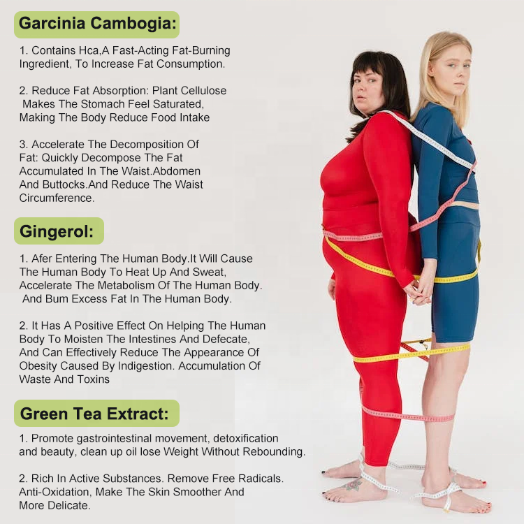 OEM/ODM Healthcare Supplement Garcinia Cambogia Capsules Slim Fat Burning Supplements Slimming Pills For Slimming Products