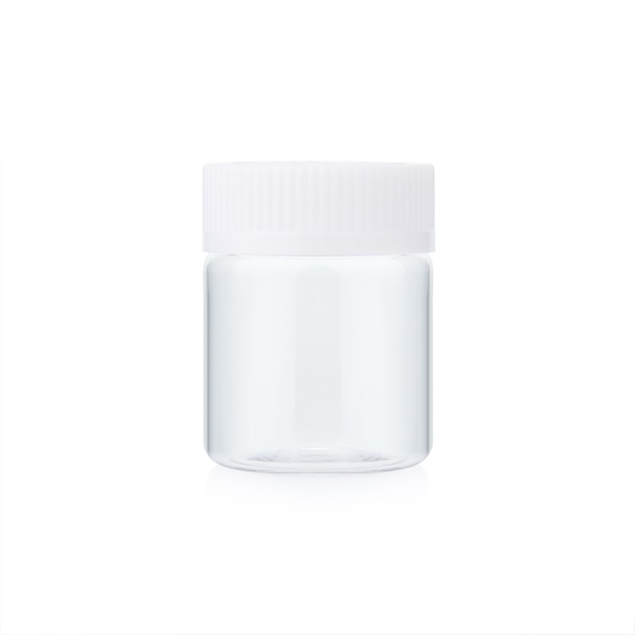 Custom biodegradable packaging gummy vitamins Healthcare supplement container PET plastic pill bottle