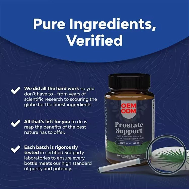 Advanced 90-Capsule Prostate Support Supplements for Adults Relief from Frequent Urination Not Children Pregnant Women Teenagers