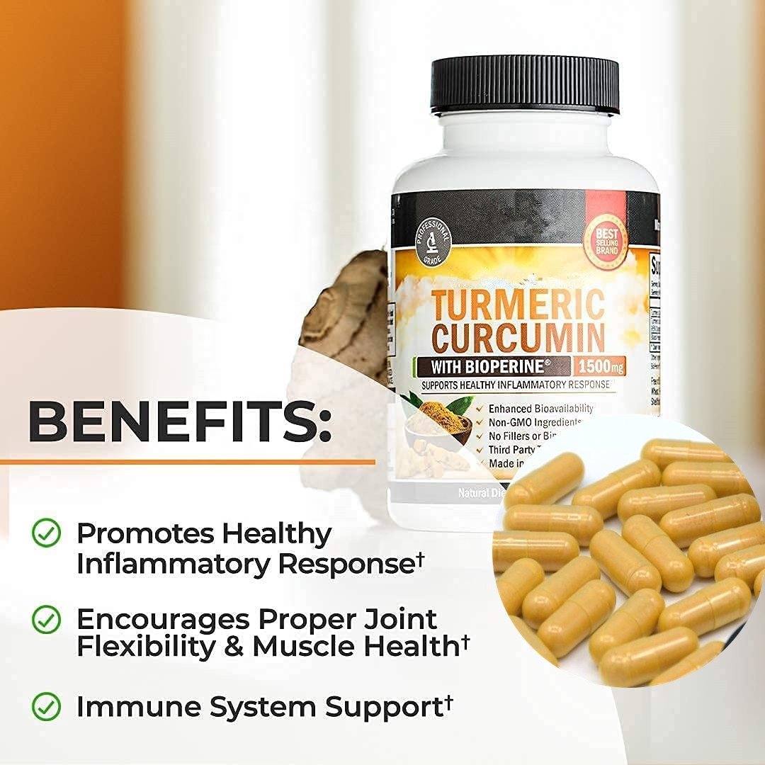Healthcare supplement Turmeric Boswellia Hyaluronic acid capsule Joint Support dietary supplement