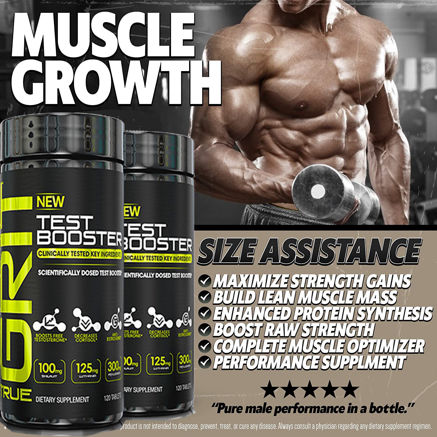 OEM Healthcare Supplements Maca Arginine Tongkat Ali Extract Men's Vitality Test Booster Capsules Tongkat Ali