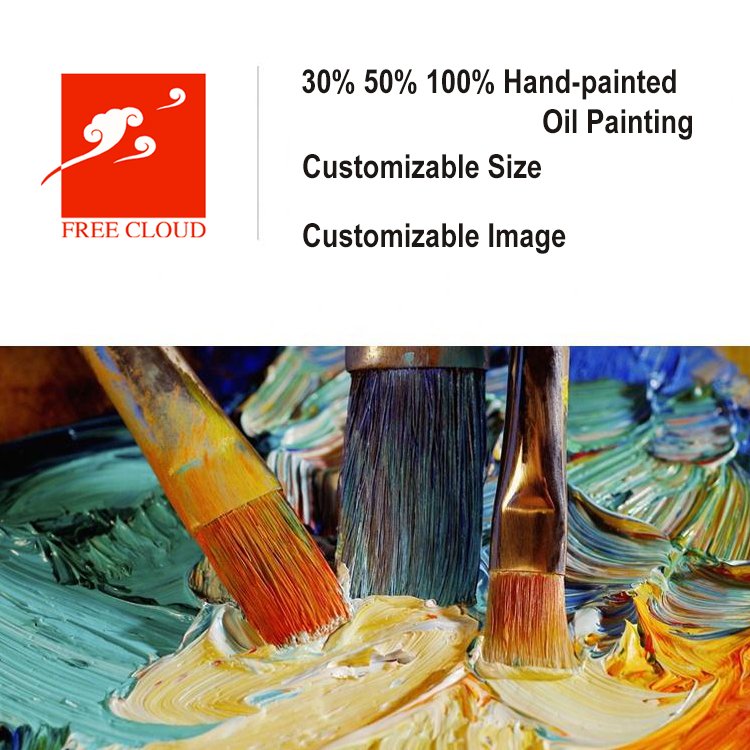 Textured Oil Painting Art 3D Handpainted Abstract Myriad Painting Entrance Wall Handmade Oil Painting Wall Art Decor