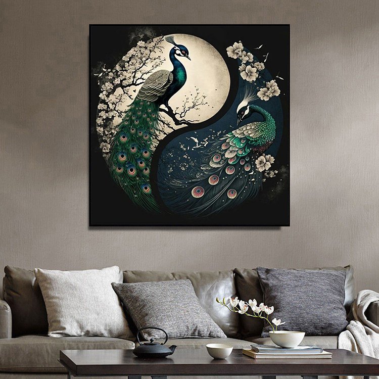 Diamond Painting Animals Fairy Dust Drills Diamond Art Painting DIY Diamond Painting Peacocks