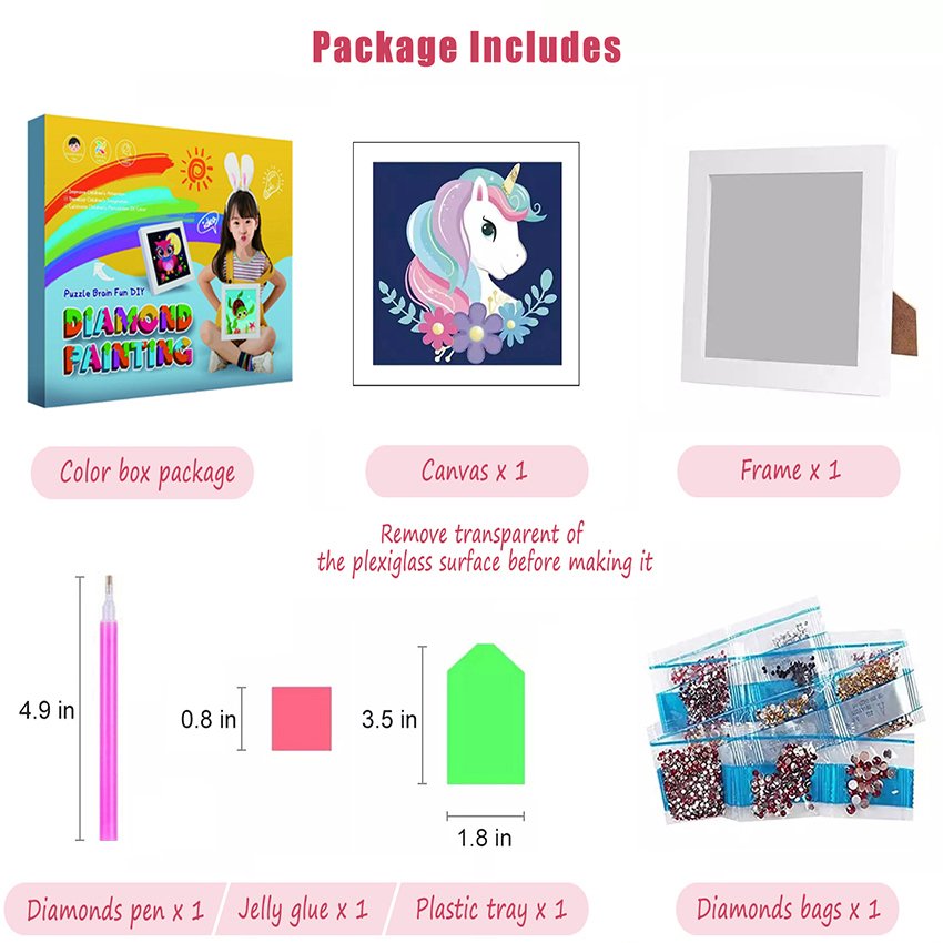 Christmas Penguin Diamond Painting Kit for Kids Christmas Painting by Number Kits Christmas Decoration Handwork Children Gift